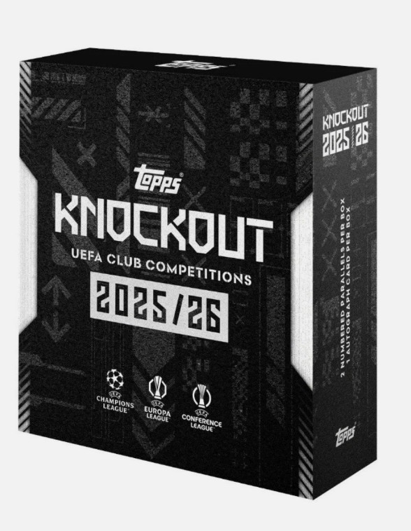 Topps - 【新品未開封】Topps UEFA KNOCKOUT 2024/25 1BOX 2025-26 Topps Knockout UEFA Club Competitions Factory Sealed Hobby