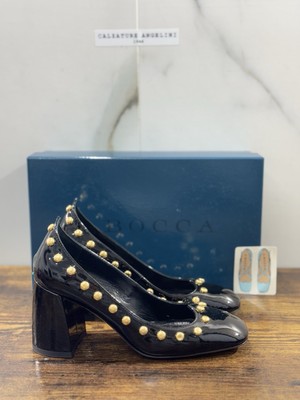 A.bocca Pumps mit Absatz Leder schwarz Icon A.bocca Damen 40