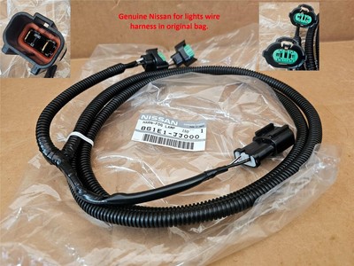 Genuine Fog Lamp Sub Wire Harness Assembly B61E1-JJ000 2014-2018 Nissan Versa