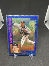Topps 2019 Silver Pack 1984 John Smoltz Braves #T84-31 Blue Mojo /150