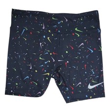 Nike Girls Dri-Fit Elastic Waist Moisture Wicking Stretch Shorts