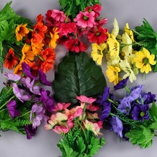 Home Decoration Artificial Flowers Soft 5CM Diameter Plastics Affordable