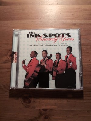 The Ink Spots - Sincerely Yours - CD - It's A Sin To Tell A Lie Rolled Gold 2005