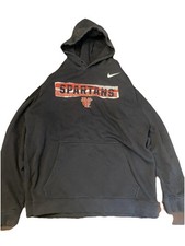 University of Tampa Nike Core Cotton Fleece Hoodie Sweatshirt Size Large