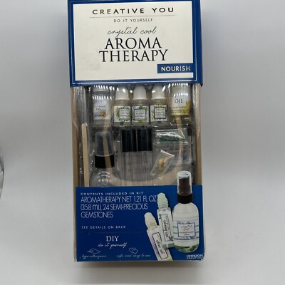 DIY Creative You Kit - Crystal Cool Nourish Aroma Therapy Essential Oil Perfume