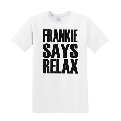 FRANKIE SAYS RELAX T-SHIRT RETRO 80ER JAHRE ICON TOP ERWACHSENE KOSTÜM S-3XL