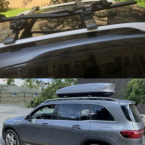 Lockable Roof Rail Racks Cross Bars Crossbars Fits for KIA Carnival 2021-2025 - Foto 7 di 9