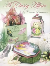 A CLASSY AFFAIR - ROSE PAINTING PATTERNS By Connie Parkinson DECORATIVE ACRYLICS