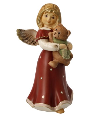 Goebel Engel Tanz mit mir bordeaux Neuheit 2024 mit Teddy 4291