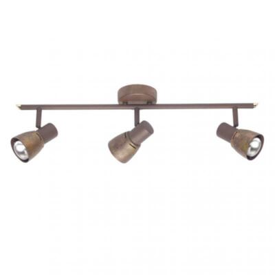 Brilliant Deckenleuchte Spot Lava 3-flammig E14/40W Metall altkupfer dimmbar