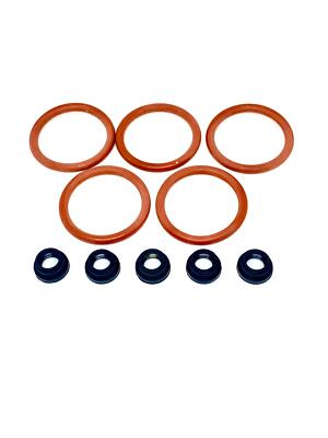 Saeco Gasket Set 5 x O-ring Brew Group Piston & 5 x Water Tank For Odea & Talea