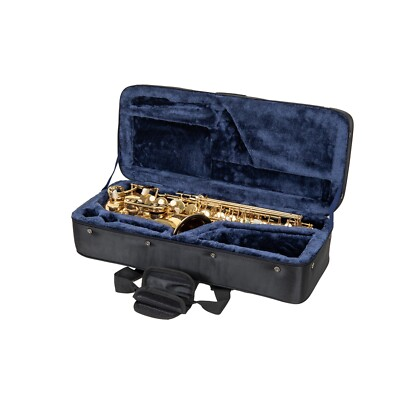 #ad Crossrock Lightweight Foam Case Alto Saxophone with Removable Shoulder Straps $63.19