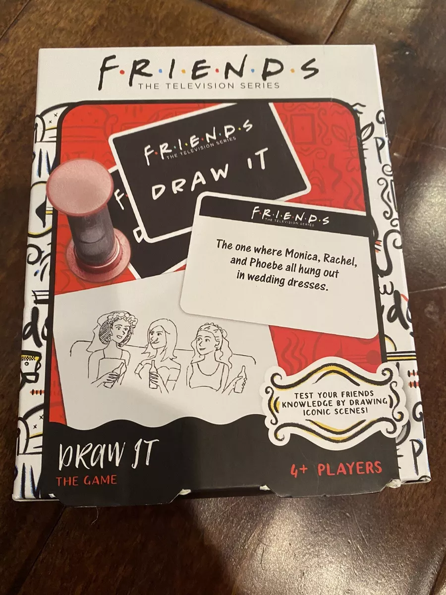 FRIENDS Television Series Draw It Trivia Game NEW