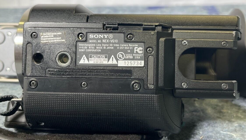 AS IS - SONY NEX VG10 Handycam interchangeable lens 1080p HD Camcorder (READ) - Picture 7 of 10