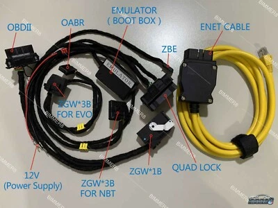 Bench Flashing Setup for BMW NBT/EVO Headunit-TP01 - Bild 1 von 4