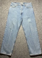Levi Strauss Men Jean 36x30 Straight Legs Relaxed Fit Western Rancher Workwear