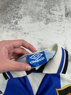 Vintage Umbro Manchester United 1994/1996 Paul Ince 8 Third Kit