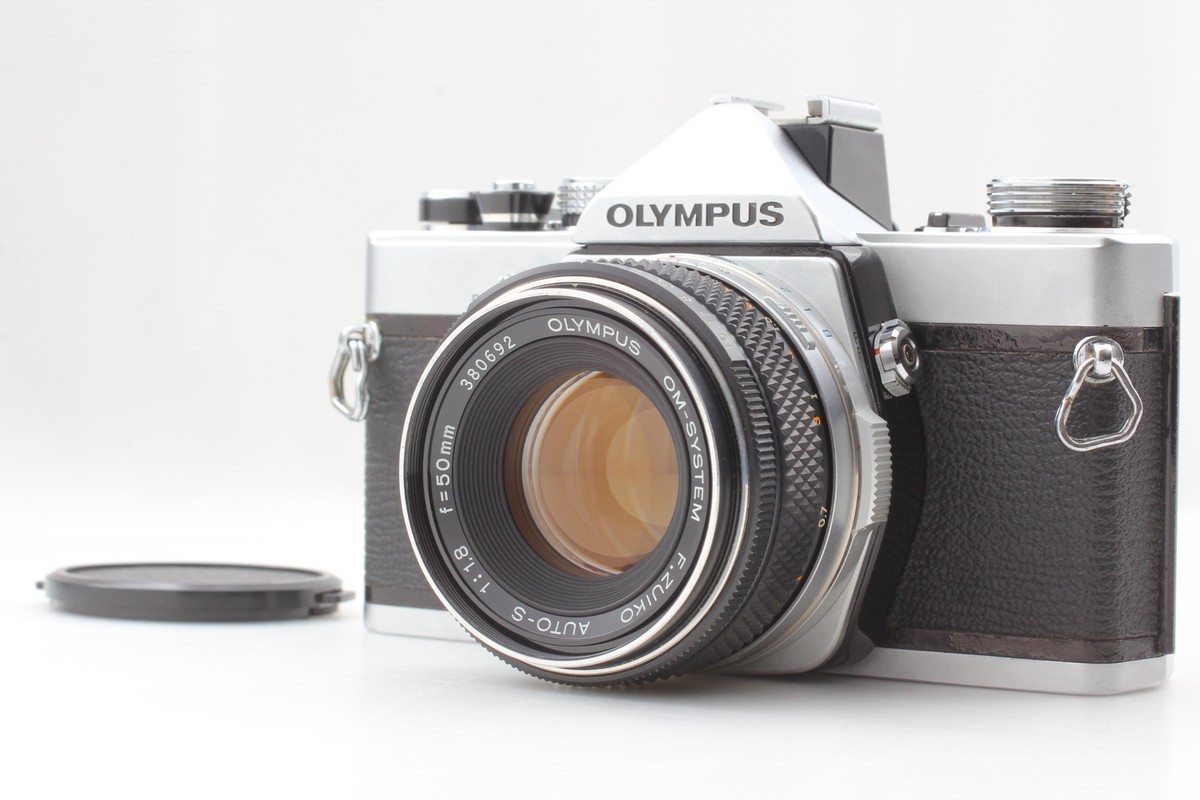 Exc+5 ] OLYMPUS OM-1 OM1 Film Camera F.Zuiko Auto-S 50mm F