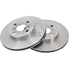 A.B.S. 2x Bremsscheibe vorne 254 belüftet für Toyota Paseo Coupe EL54_