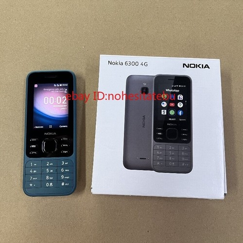 Unlocked Nokia 6300 4G Dual SIM Wifi 2.4 Inch FM Radio Bluetooth PHONE - Afbeelding 21 van 30