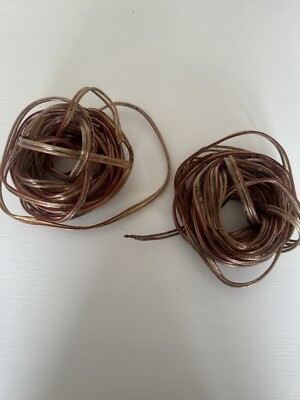Oehlbach Audio Lautsprecherkabel 2 x 1.5 mm2, Type 1054: 1x 7,7 m und 1x8,7m