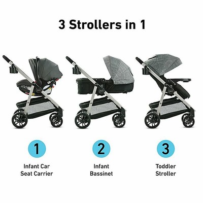 3 in 1 graco stroller