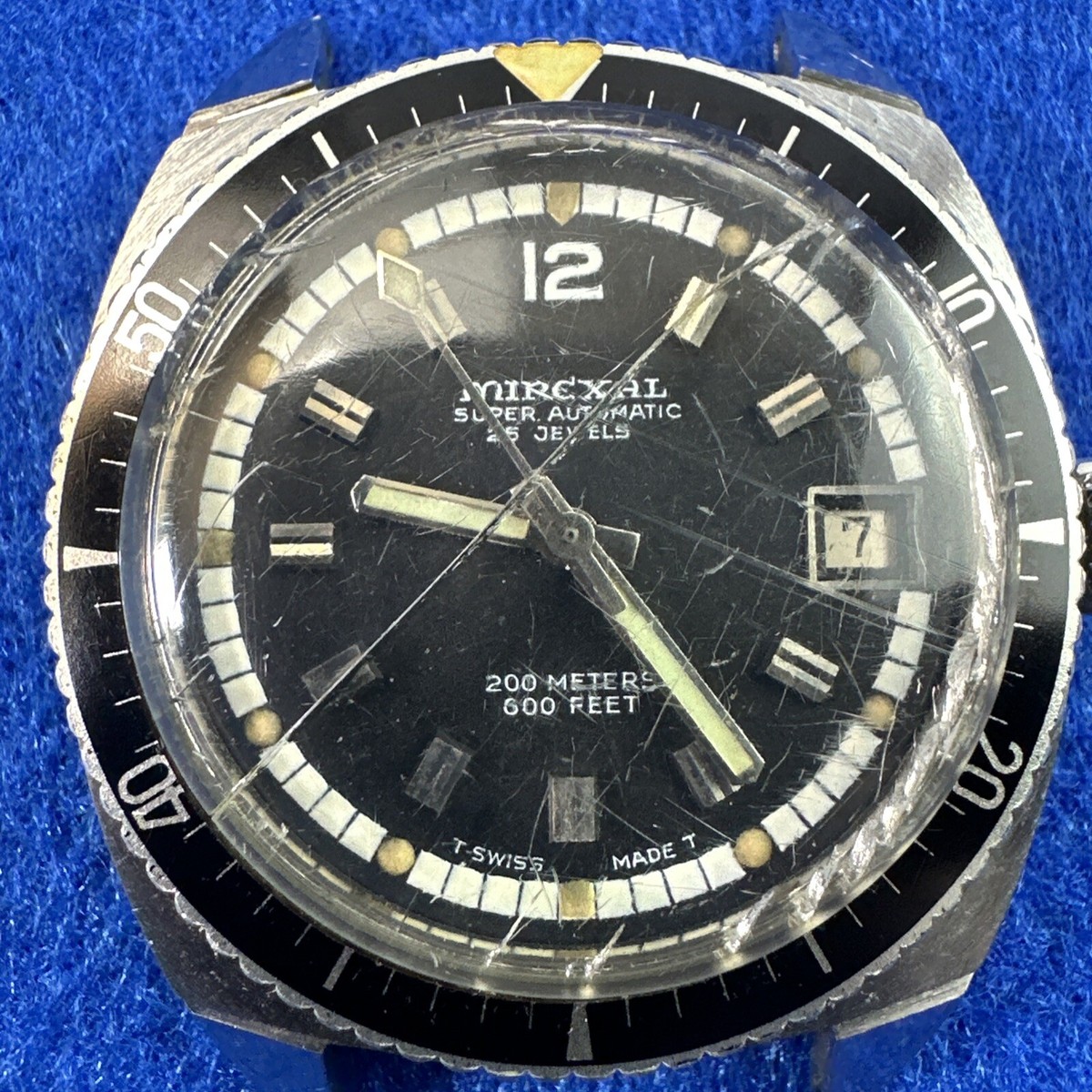 メーチェ Vintage - Mirexal Super Automatic 200m Skin Diver from the 60's