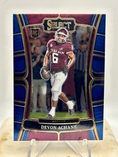 2023 Select Draft Picks Devon Achane RC Base Blue #20 Texas A&M Miami Dolphins