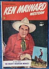 Ken Maynard Western #8 Feb 1951 Golden Age Western