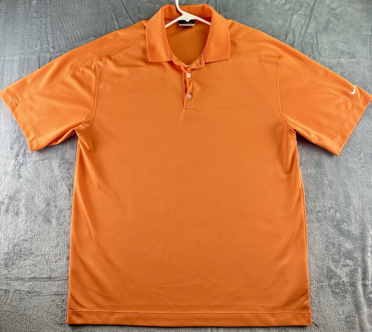 2様リクエスト Nike Golf Dri-FIT Polo Shirt Men's Size Large Solar Orange Tech