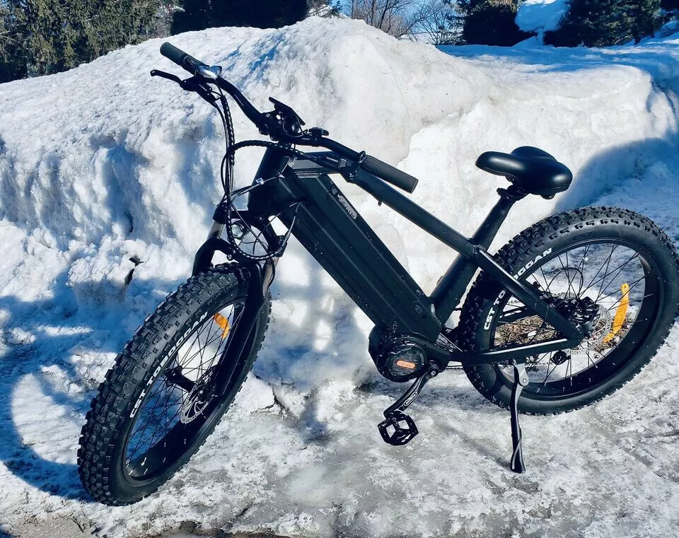 Fat Tire Bike Dual battery 1500W Bafang M620 Mid Motor 80km 100km