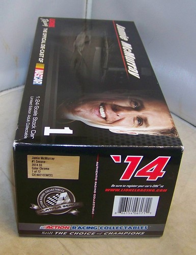 1:24 ACCIÓN 2014 #1 CESSNA BELL CHEVY JAMIE MCMURRAY COLOR CROMO 1/72 DIN #3! - Imagen 7 de 7