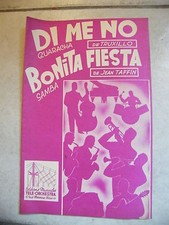 Partition Di Me No Truxillo Bonita Fiesta Jean Taffin Samba