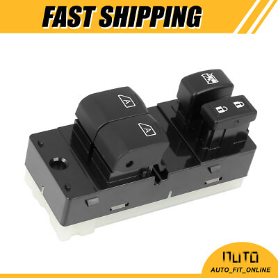 25401-3LM0B Power Window Switch Driver Left Side Custom for Nissan