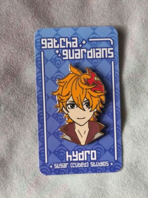 Genshin Impact - Tartaglia / Childe Hard Emaille Pin Fatui Harbinger Anime Badge
