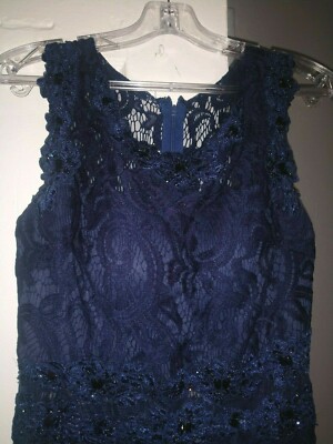 Cinderella Devine Navy Blue Dress XS | eBay