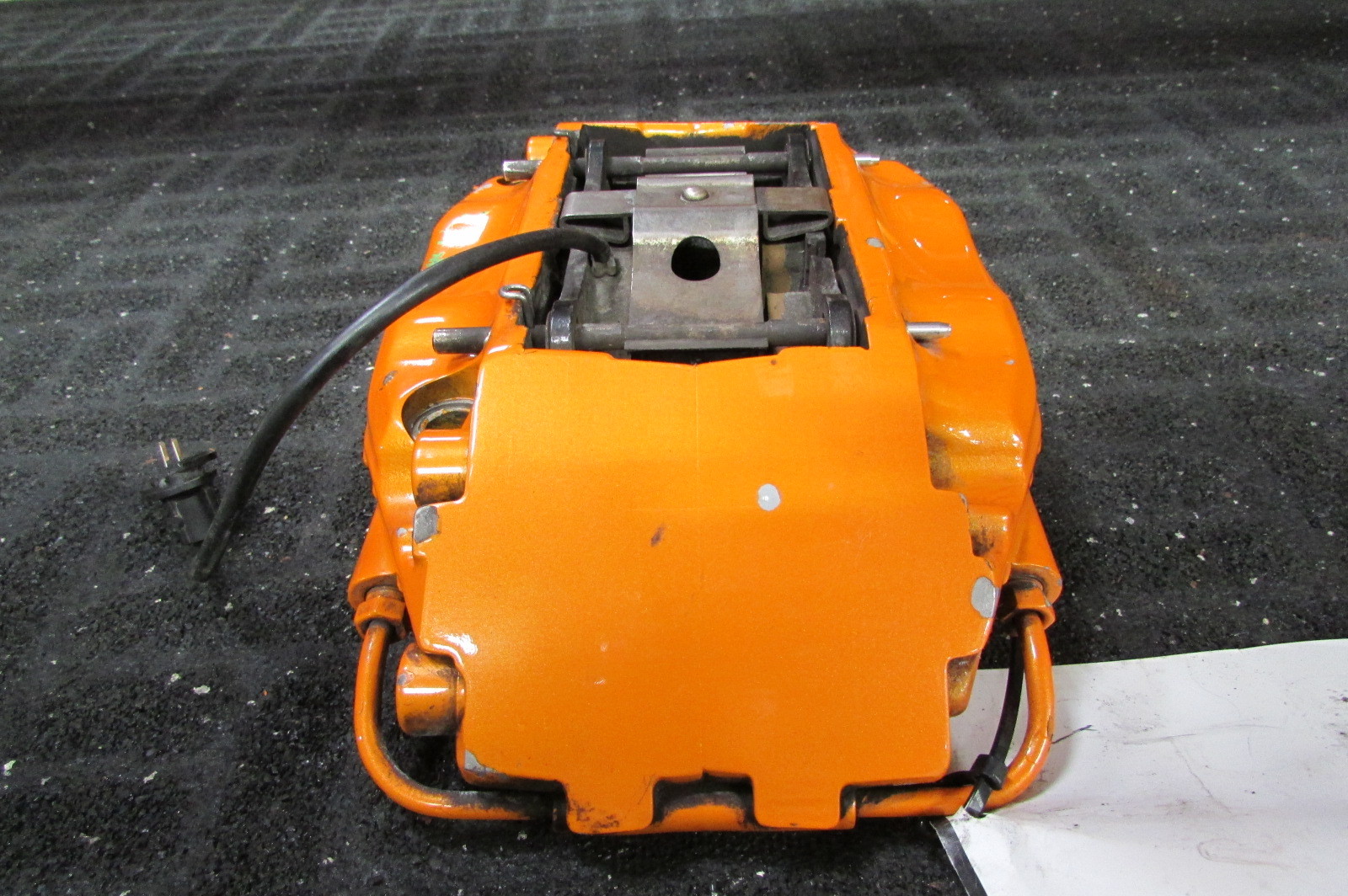 Lamborghini Gallardo, LH, Left Rear Caliper, Orange, Used, P/N 400615405J