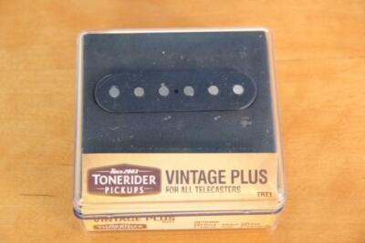 VINTAGE PLUS LEFTY BRIDGE PU TRT1 f. TELE  ALNICO V TONERIDER 6.3k LEFTHAND 60s!