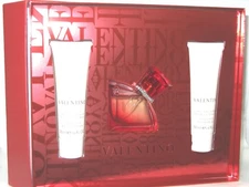 V Valentino Absolu Perfume 1.0 oz EDP + 1.6 Body Lotion + Shower Gel Gift Set