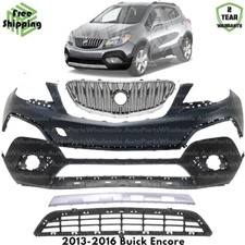 Front Bumper Cover Fascia & Grille Assembly Kit 2013-2016 Buick Encore