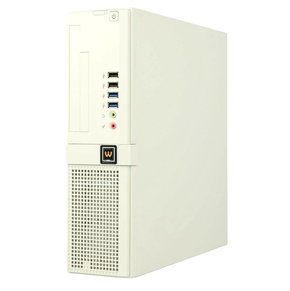 Chenbro PC722 Slim Micro mATX Gehäuse Tower SFF PC Chassis Cube Netzteil 250Watt - Bild 2 von 4