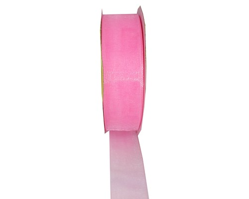 Nastro Organza Lucente 25mm 50mt Bomboniere Addobbi Cerimonie - Picture 10 of 13