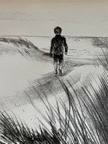 Joan Purcell Original Lithograph "Derelects" Signed/ Artist Proof