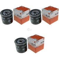3X Mahle / Knecht ÖLfilter OC 145 Oil Filter
