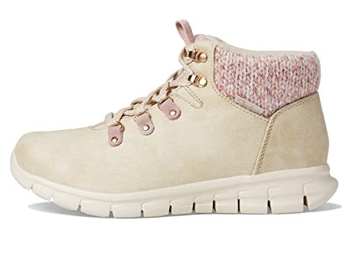 Skechers Synergy - Pretty Hiker Women's Shoes Natural/Pink : 8 B - Medium