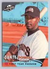 1994-95 Fleer Excel First Year Phenoms Dante Powell #9 Everett Giants Baseball