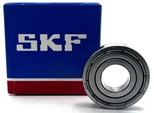 SKF 6001 ZZ DEEP GROOVE BALL BEARING, METAL SHIELDED 12x28x8 mm
