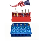 Dental Porcelain Veneer Preparation Burs Diamond Veneers Groove Depth Guide Burs