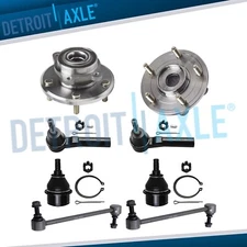 Front Wheel Bearing Hubs Ball Joints Suspension Kit for 2009-2020 Dodge Journey