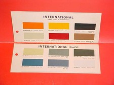 1967 Ih International Pickup Truck Scout Travelall Travelette Panel Paint Chips